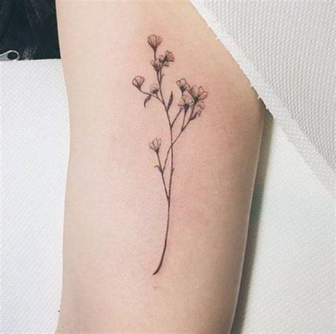 tatuaggio fiori di campo|Tatuaggio di fiori di campo